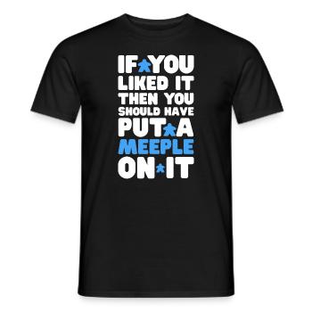 Board Game Board Games Game Night Games Gift - Men's T-Shirt - black - Front - AI Model Male 178 light (178cm)