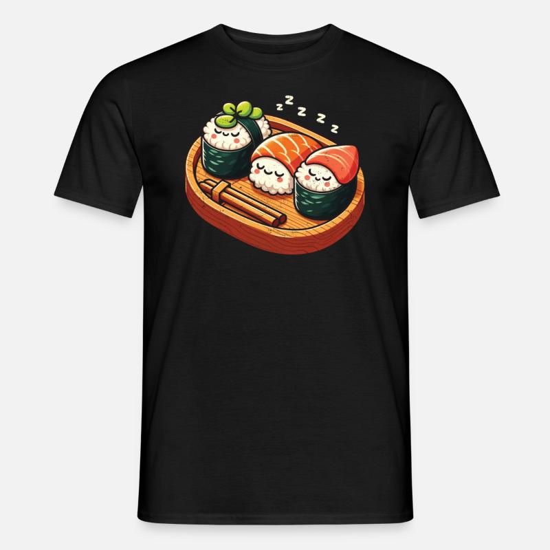 Sushi - T-skjorte herre - svart