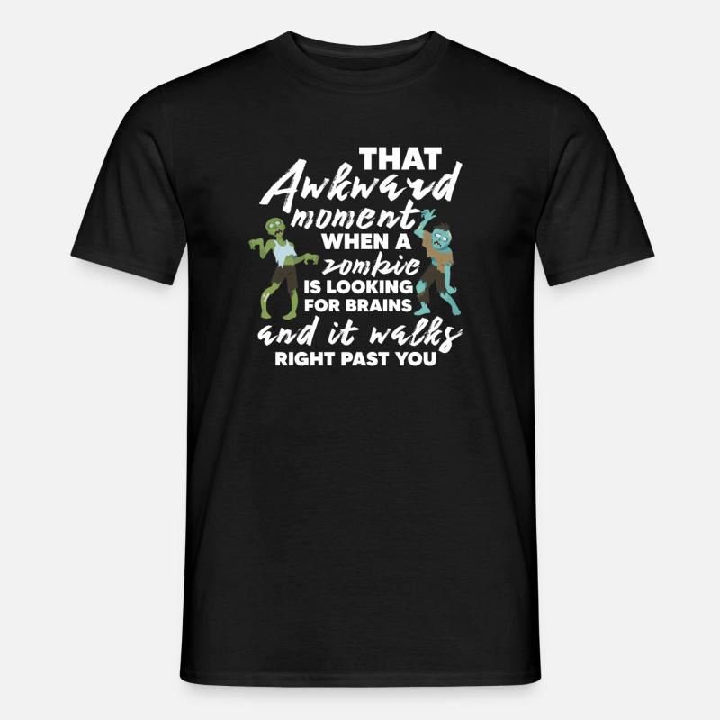 Zombie Zombie-Jäger Zombieapokalypse Geschenk - Männer T-Shirt - Schwarz