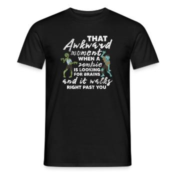 Zombi - T-shirt homme - noir - Devant - AI Model Male 178 light (178cm)