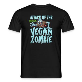 Zombie Zombie Chasseur de Zombie Apocalypse Cadeau - T-shirt homme - noir - Devant - AI Model Male 178 light (178cm)