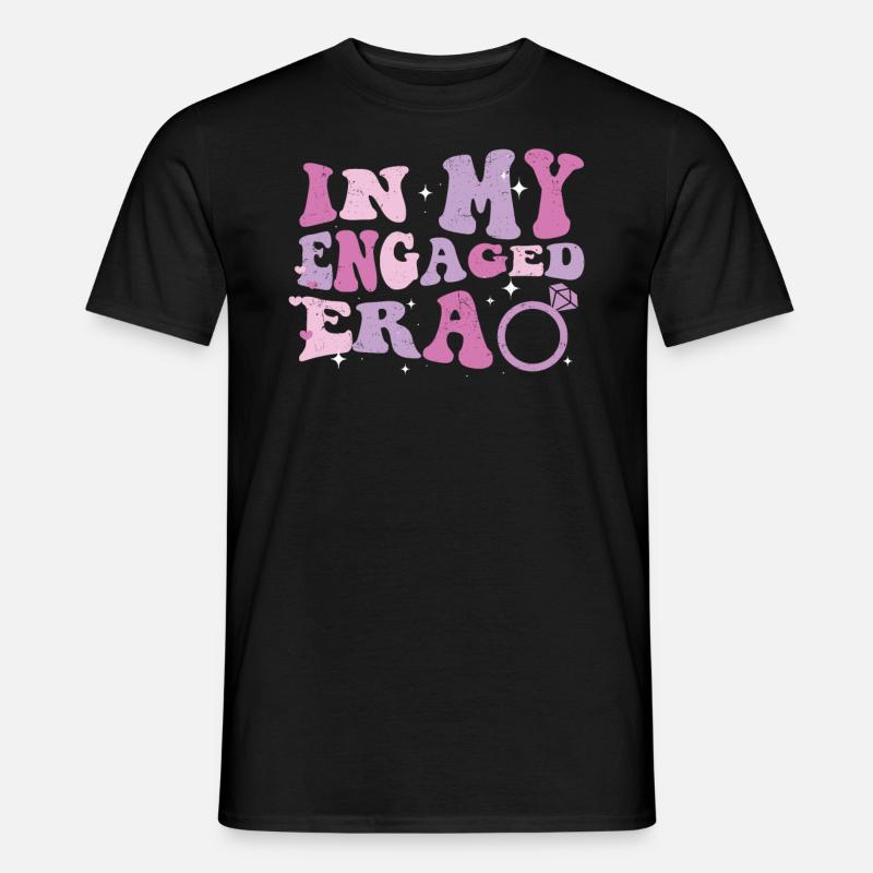 Junggesellin - Männer T-Shirt - Schwarz