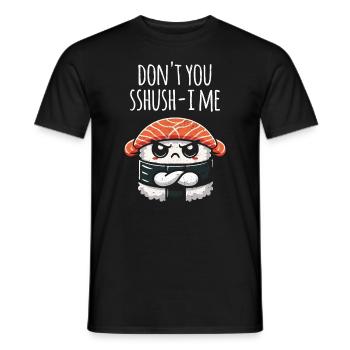 Sushi - Männer T-Shirt - Schwarz - Vorne - AI Model Male 178 light (178cm)