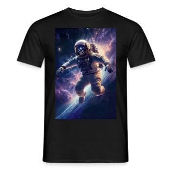 Unendliche Reise - Männer T-Shirt - Schwarz - Vorne - AI Model Male 178 light (178cm)