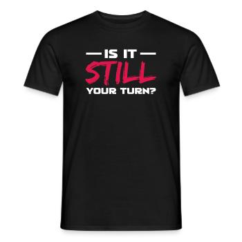 Board Game Board Games Game Night Games Gift - Men's T-Shirt - black - Front - AI Model Male 178 light (178cm)