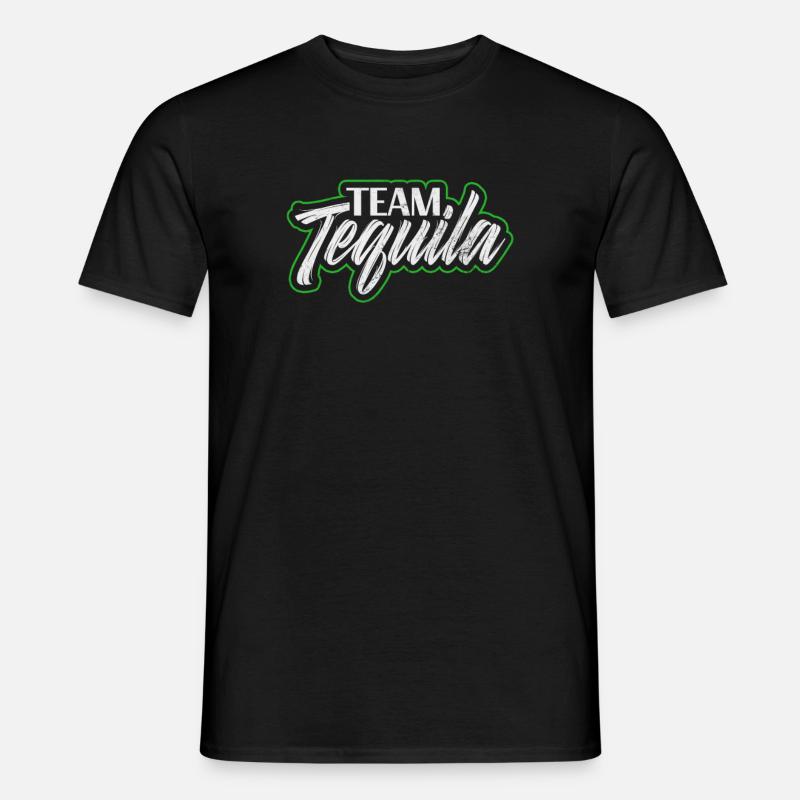 Tequila - Männer T-Shirt - Schwarz