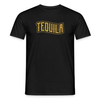 Tequila Sunrise Saufen Party Mexiko Geschenk - Männer T-Shirt - Schwarz - Vorne - AI Model Male 178 light (178cm)