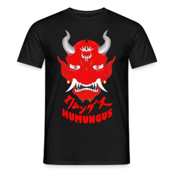 oni wuw - Männer T-Shirt - Schwarz - Vorne - AI Model Male 178 light (178cm)