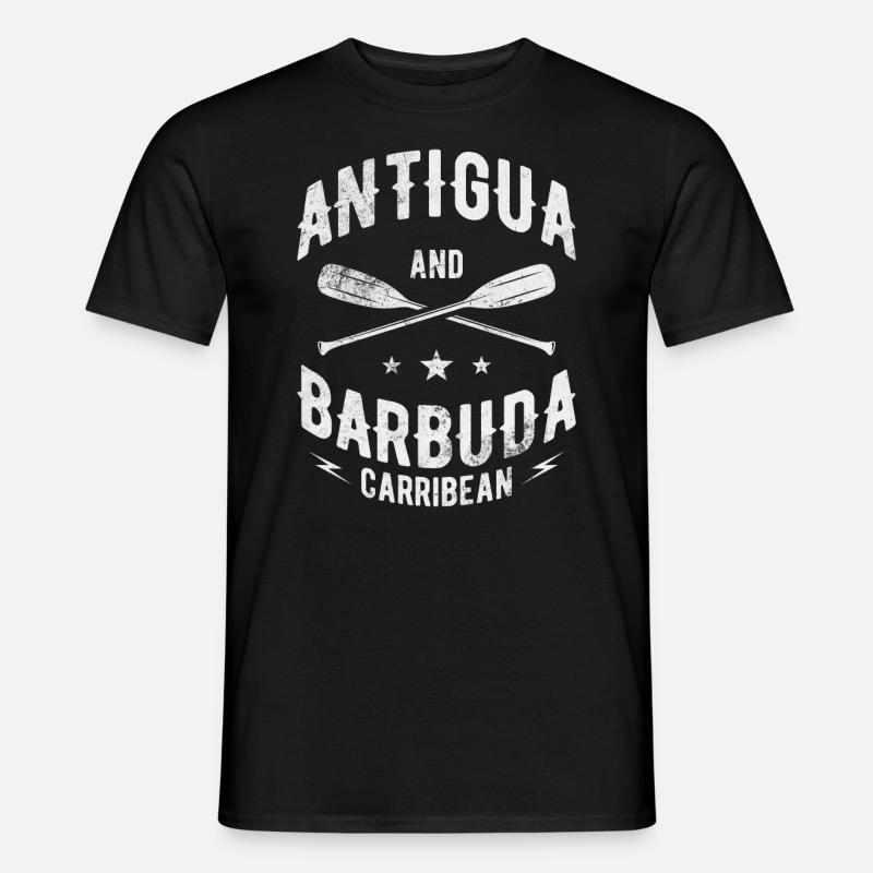 Antigua - Männer T-Shirt - Schwarz