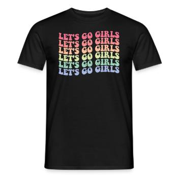 Junggesellin - Männer T-Shirt - Schwarz - Vorne - AI Model Male 178 light (178cm)