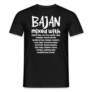 Barbados Karibik Bajan Urlaub Geschenk - Männer T-Shirt - Schwarz - Vorne - AI Model Male 178 light (178cm)