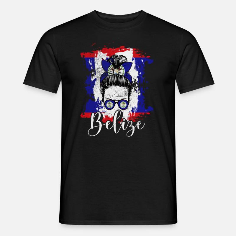 Belize - Männer T-Shirt - Schwarz