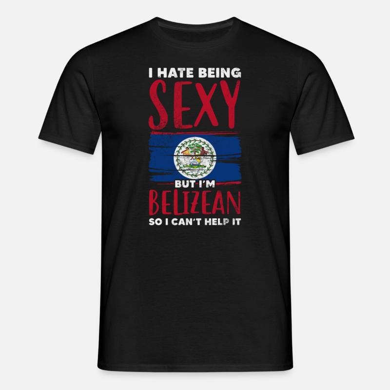 Belize - Männer T-Shirt - Schwarz