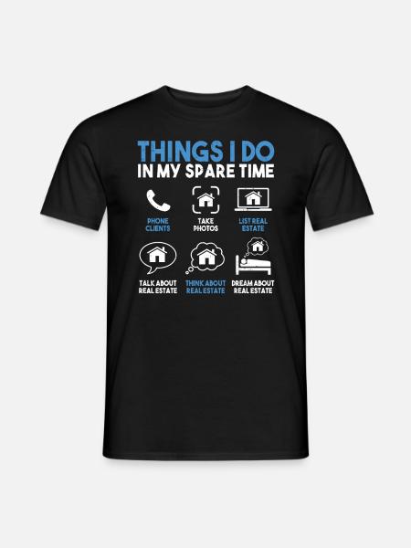 Realtor - Men's T-Shirt - black