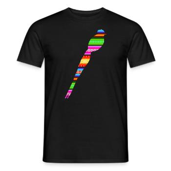 Antigua Barbuda Caribbean Island Holiday Gift - Men's T-Shirt - black - Front - AI Model Male 178 light (178cm)