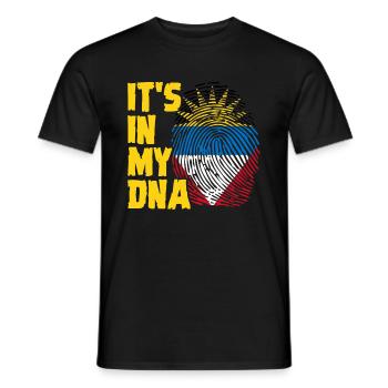Antigua Barbuda Caribbean Island Holiday Gift - Men's T-Shirt - black - Front - AI Model Male 178 light (178cm)