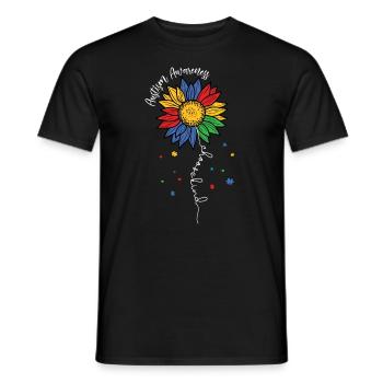 Autismus Awareness Day Autist Geschenk - Männer T-Shirt - Schwarz - Vorne - AI Model Male 178 light (178cm)