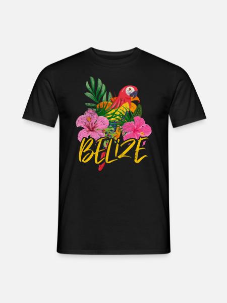 Belize - Men's T-Shirt - black