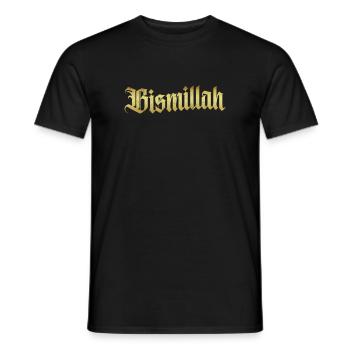 Muslim - Männer T-Shirt - Schwarz - Vorne - AI Model Male 178 light (178cm)