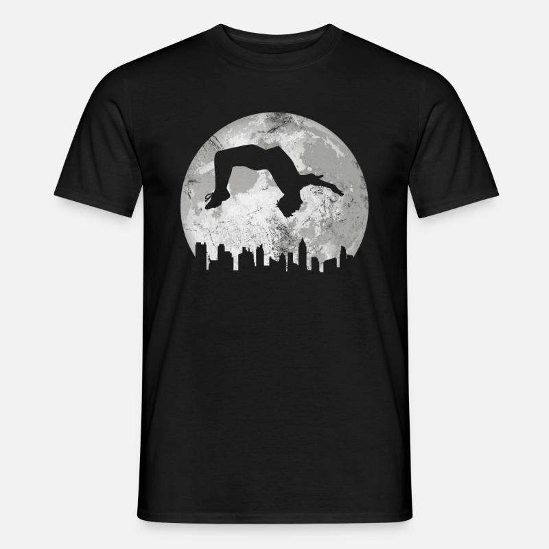 Backflip - Männer T-Shirt - Schwarz