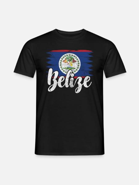 Belize - Männer T-Shirt - Schwarz