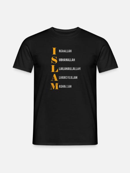Muslim - Männer T-Shirt - Schwarz