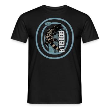 Gila monster 2 - Men's T-Shirt - black - Front - AI Model Male 178 light (178cm)