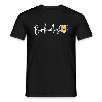 Barbados Karibik Bajan Urlaub Geschenk - Männer T-Shirt - Schwarz - Vorne - AI Model Male 178 light (178cm)