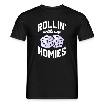 Board Game Board Games Game Night Games Gift - Men's T-Shirt - black - Front - AI Model Male 178 light (178cm)