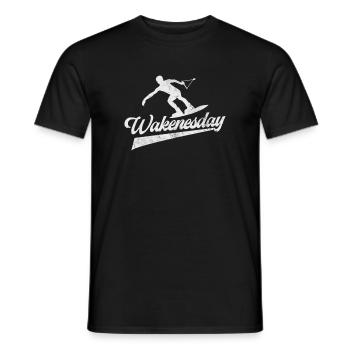 Wakeboard - T-shirt homme - noir - Devant - AI Model Male 178 light (178cm)