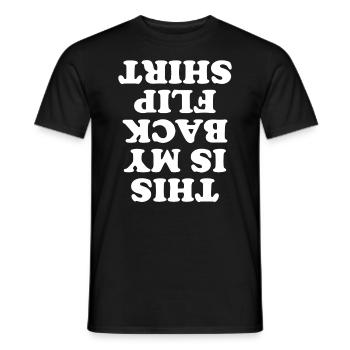 Backflip Salto Acrobaties Parkour Gymnastique Cadeau - T-shirt homme - noir - Devant - AI Model Male 178 light (178cm)