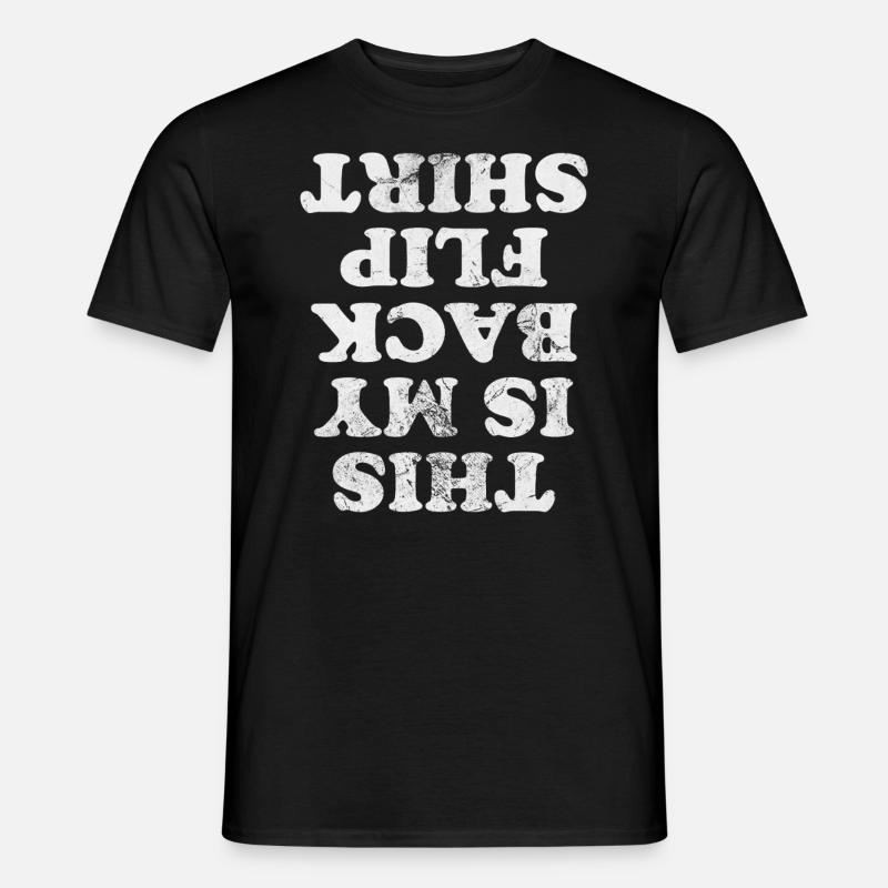 Backflip - Männer T-Shirt - Schwarz