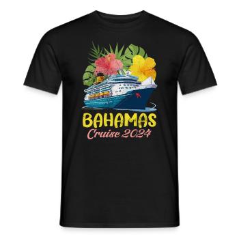 Bahamas - T-shirt homme - noir - Devant - AI Model Male 178 light (178cm)
