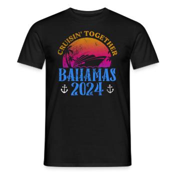 Bahamas - T-shirt homme - noir - Devant - AI Model Male 178 light (178cm)
