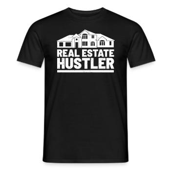 Immobilienmakler - Männer T-Shirt - Schwarz - Vorne - AI Model Male 178 light (178cm)