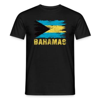 Bahamas - T-shirt homme - noir - Devant - AI Model Male 178 light (178cm)