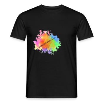 Joueur de flûte - T-shirt homme - noir - Devant - AI Model Male 178 light (178cm)