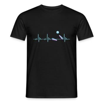 Pinball Retro Arcade Spiel Geschenkidee - Männer T-Shirt - Schwarz - Vorne - AI Model Male 178 light (178cm)