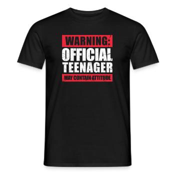 Cadeau d'anniversaire 13 ans 13 ans Bday - T-shirt homme - noir - Devant - AI Model Male 178 light (178cm)