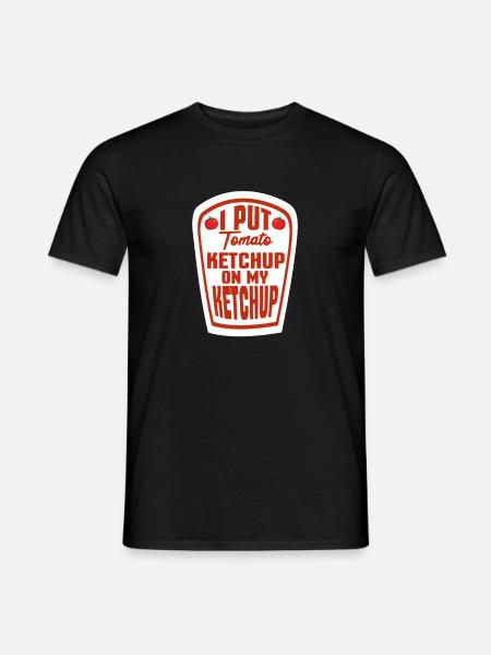 Ketchup - Men's T-Shirt - black