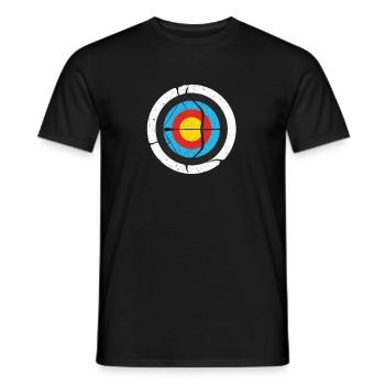 archer - T-shirt homme - noir - Devant - AI Model Male 178 light (178cm)