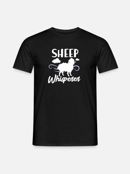 sheep - Men's T-Shirt - black