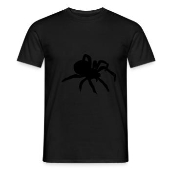 Araignée - T-shirt homme - noir - Devant - AI Model Male 178 light (178cm)