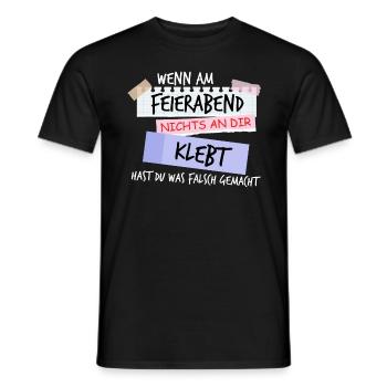 Geschenk Erzieherin - Männer T-Shirt - Schwarz - Vorne - AI Model Male 178 light (178cm)