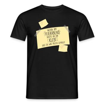 Kindergärtner Erzieher - Männer T-Shirt - Schwarz - Vorne - AI Model Male 178 light (178cm)