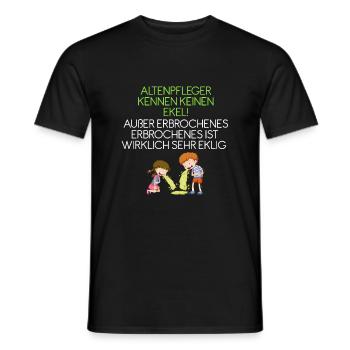 Altenpfleger Pfleger - Männer T-Shirt - Schwarz - Vorne - AI Model Male 178 light (178cm)