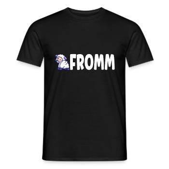 Lammfromm - Vous êtes innocent. TOUJOURS! - T-shirt homme - noir - Devant - AI Model Male 178 light (178cm)