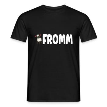 Lammfromm - Vous êtes innocent. TOUJOURS! - T-shirt homme - noir - Devant - AI Model Male 178 light (178cm)