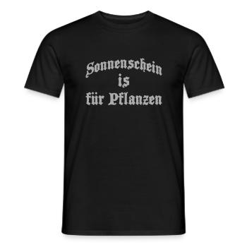 Gothic Emo - Männer T-Shirt - Schwarz - Vorne - AI Model Male 178 light (178cm)