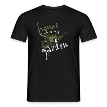 Gardener Garden - Men's T-Shirt - black - Front - AI Model Male 178 light (178cm)
